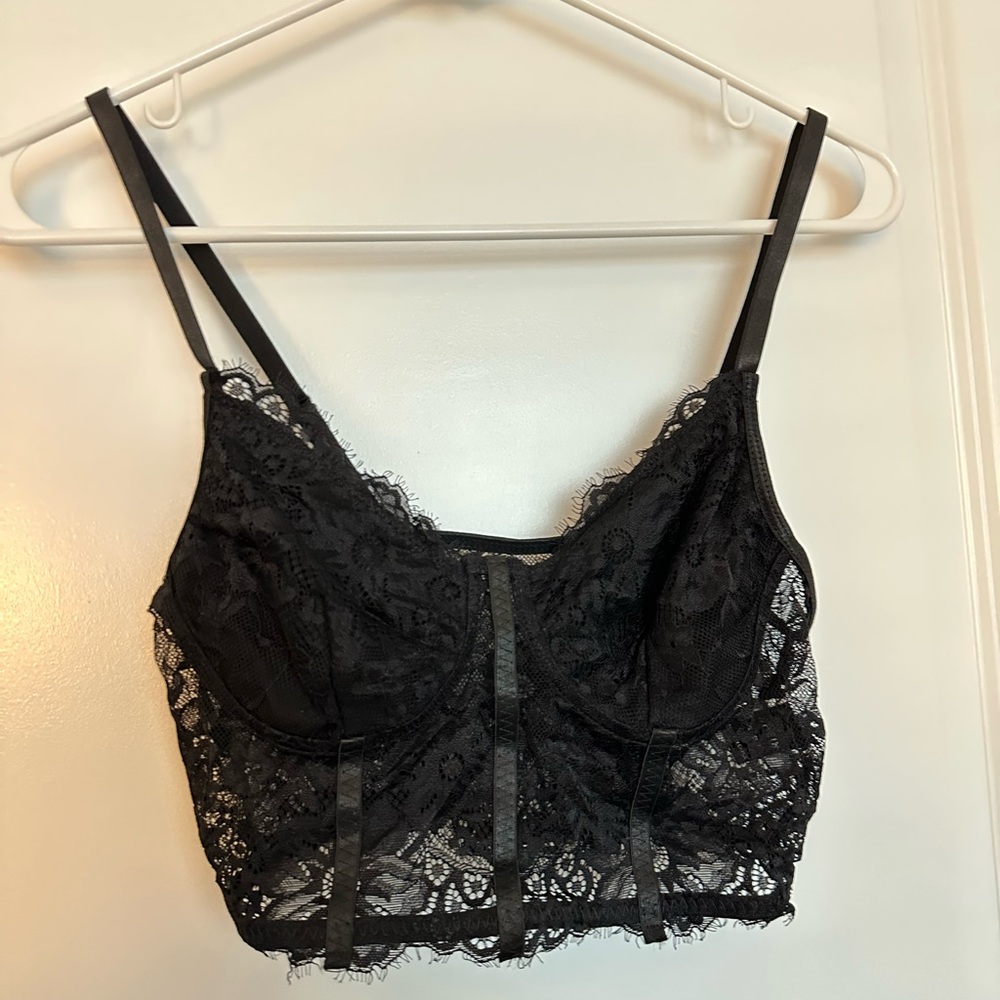 SHEIN black lace top size S/4